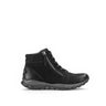 Baskets montantes noires en cuir