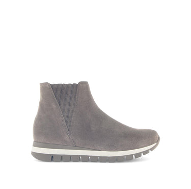 Bottines marron en cuir