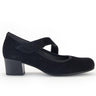Trotteurs noirs en cuir