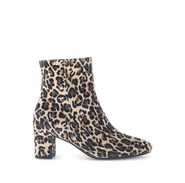 Bottines marron en cuir