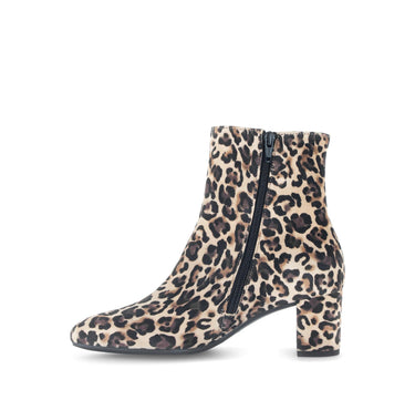 Bottines marron en cuir