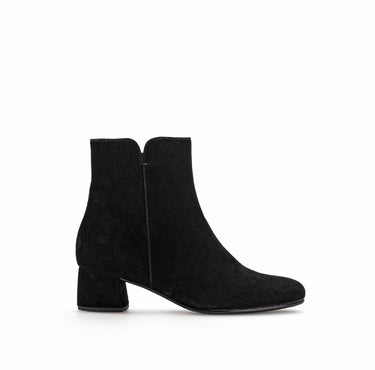 Bottines noires en cuir