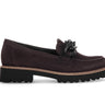Mocassins marron en cuir