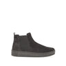 Bottines chelsea grises en cuir
