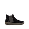 Bottines chelsea noires en cuir
