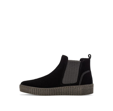 Bottines chelsea noires en cuir