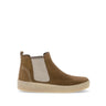 Bottines chelsea marron en cuir