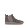 Bottines chelsea marron en cuir