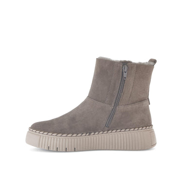 Bottines marron en cuir