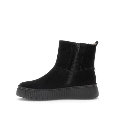 Bottines noires en cuir