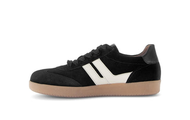 Baskets noires en cuir