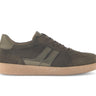 Baskets vertes en cuir
