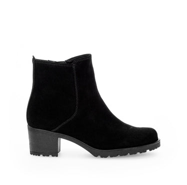 Bottines noires en cuir