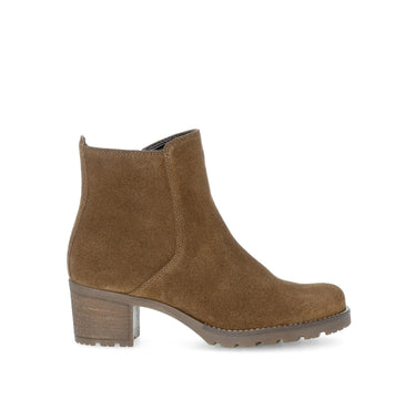 Bottines marron en cuir