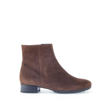 Bottines marron en cuir