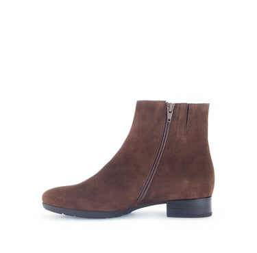 Bottines marron en cuir