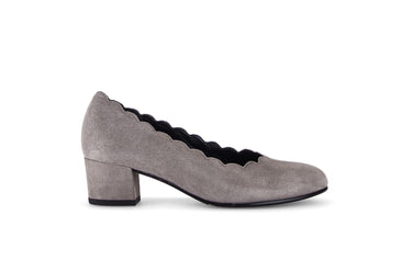 Escarpins marron en cuir