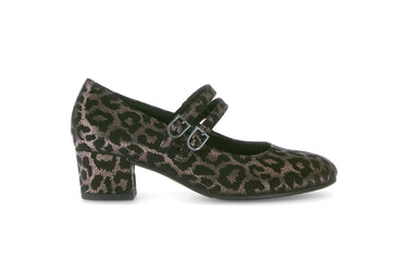 Escarpins noirs en cuir