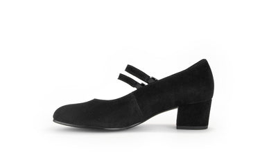 Escarpins noirs en cuir