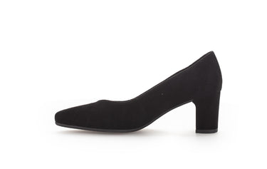 Escarpins noirs en cuir