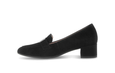 Escarpins noirs en cuir