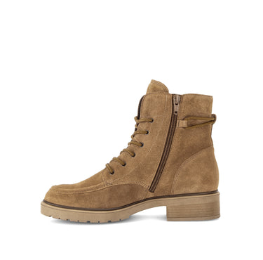 Bottines marron en daim
