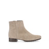 Bottines vertes en cuir