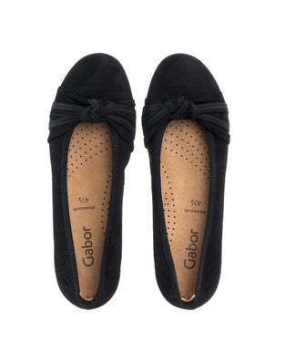 Ballerines noires à enfiler