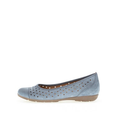Ballerines bleu ciel à enfiler