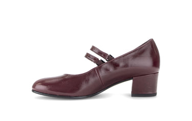 Escarpins rouges en cuir verni