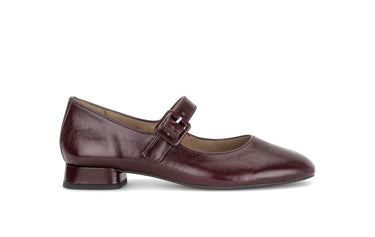 Escarpins rouges en cuir verni