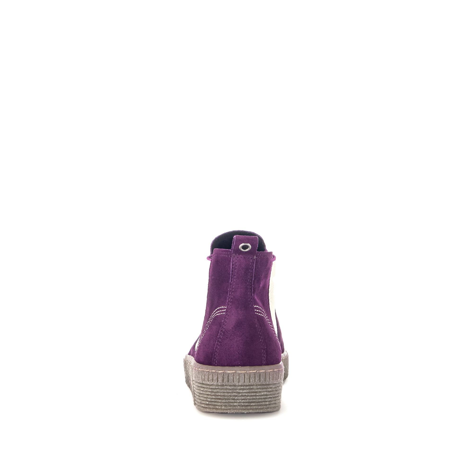 bottines violettes