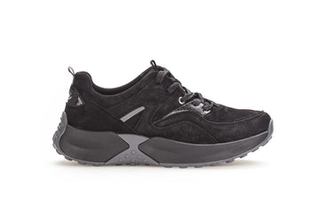 Baskets noires en cuir