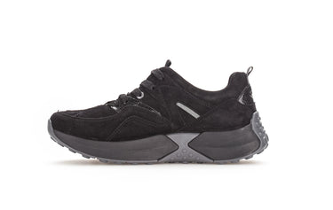 Baskets noires en cuir