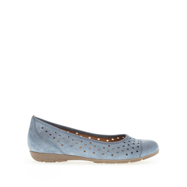 Ballerines bleu ciel à enfiler