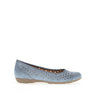 Ballerines bleu ciel à enfiler