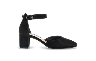 Escarpins noirs en cuir