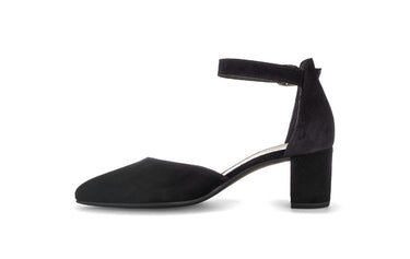 Escarpins noirs en cuir