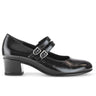 Escarpins noirs en cuir vernis