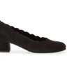 Escarpins noirs en cuir