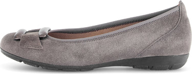 Ballerines marron en cuir