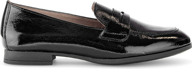 Mocassins noirs en cuir