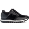 Baskets noires en cuir