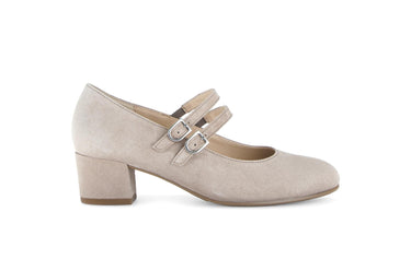 Escarpins marron en cuir