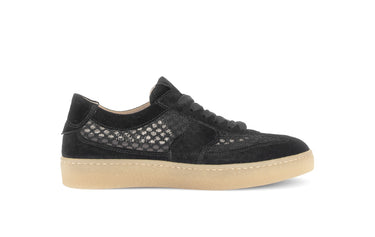 Baskets noires en velours