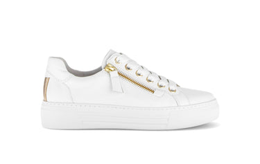 Baskets blanches en cuir