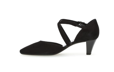 Escarpins noirs en velours