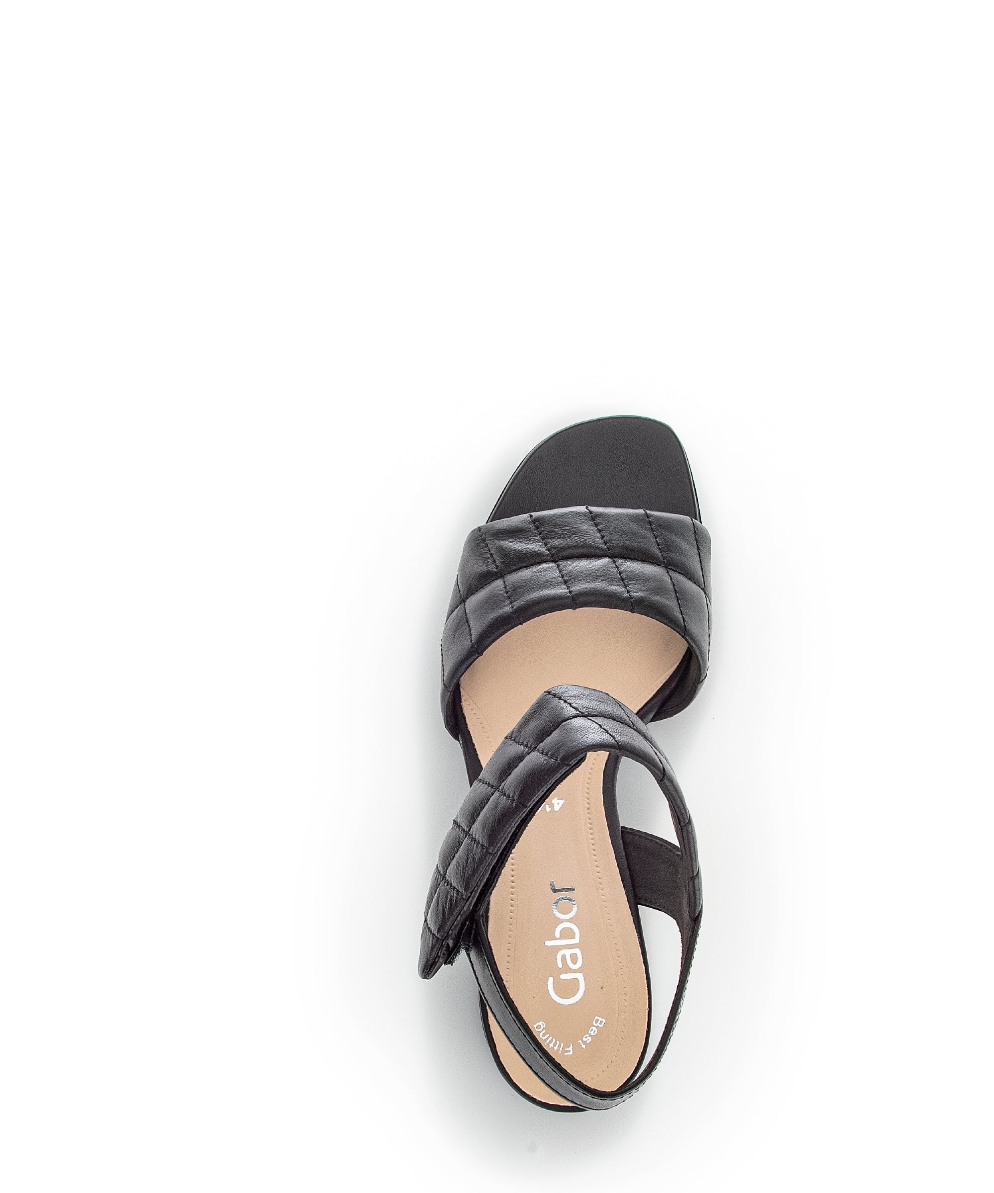 Gabor Tongs en cuir pour femme, meilleur ajustement, Blanc 21 Gabor Tongs en cuir pour femme, meilleur ajustement, Blanc 21