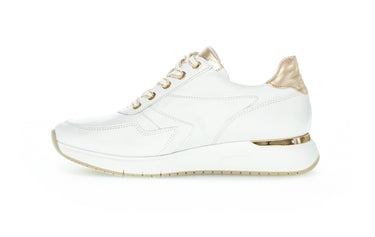 Sneakers blanches en cuir