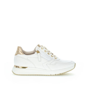 Sneakers blanches en cuir